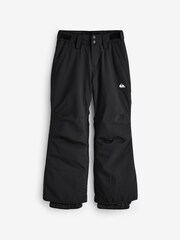 Quiksilver Black Estate Youth Ski Trousers - Image 1 of 1