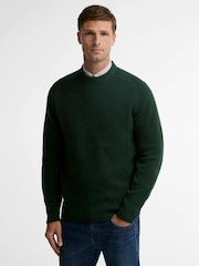 Barbour Green Newtown Crew Neck Sweater - Image 1 of 5