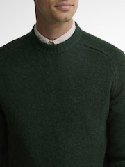 Barbour Green Newtown Crew Neck Sweater - Image 4 of 5