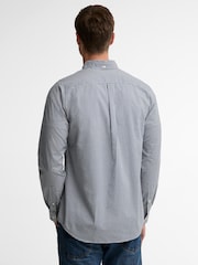 Barbour® Navy Harbourwall Tailored Gingham Shirt - Image 3 of 4