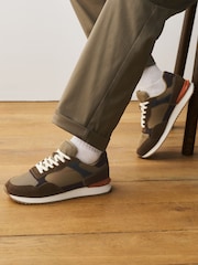 Maro - Colour Trainers with Suede Trim - Imaginea 1 din 2