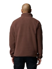 Columbia Helvetia II Half Snap Brown Fleece - Image 2 of 4