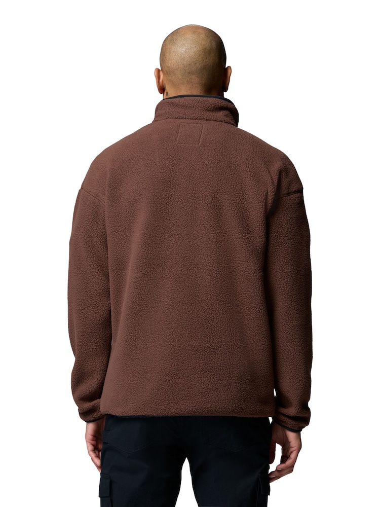 Columbia Helvetia II Half Snap Brown Fleece - Image 2 of 4
