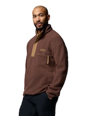 Columbia Helvetia II Half Snap Brown Fleece - Image 3 of 4