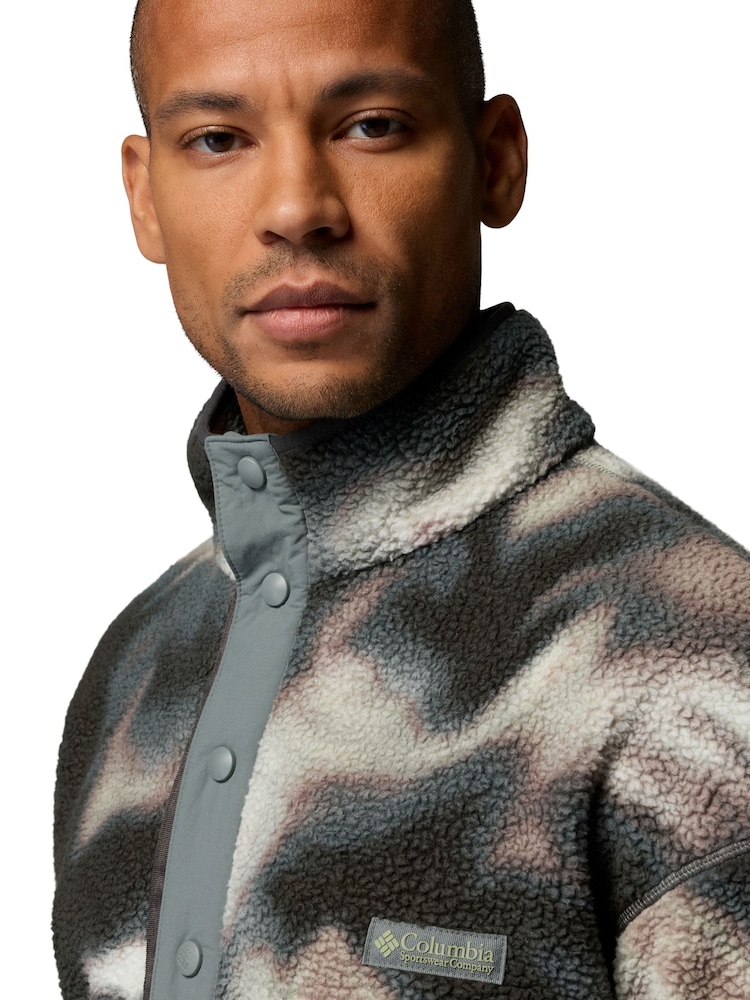 Columbia Green Helvetia™ II Printed Half Snap Fleece - Image 4 of 4