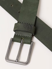 FatFace Green Plain Nubuck Belt - Image 3 of 3