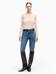 7 For All Mankind Retro Fade Relaxed Skinny Retro Fade Jeans - Image 5 of 6