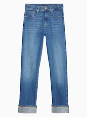 7 For All Mankind Retro Fade Relaxed Skinny Retro Fade Jeans - Image 6 of 6