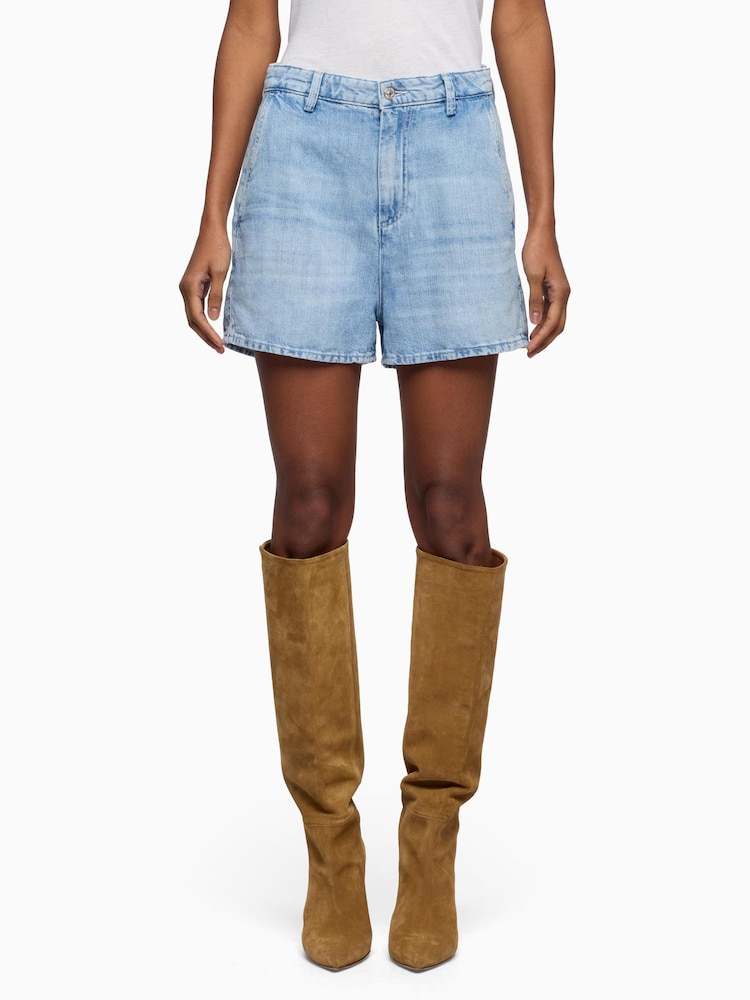 7 For All Mankind Iris Iris Trousers Shorts - Image 1 of 6