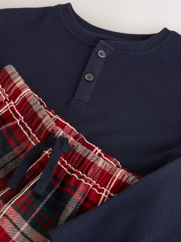 Cuadros en rojo y azul marino - Christmas Matching Family Pyjamas (1.5-16yrs) - Imagen 9 de 9