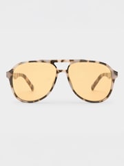 Le Specs Brown Tragic Magic Sunglasses - Image 4 of 5