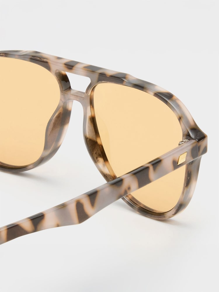 Le Specs Brown Tragic Magic Sunglasses - Image 5 of 5