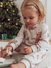 Oatmeal Hamish Matching Family Christmas Pyjamas (9mths-16yrs) - Image 6 of 11
