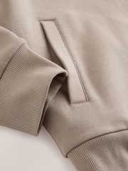Бейтарап тас - Borg Lined Zip Through Hoodie - 12суретінің 10 суреті