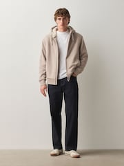 Бейтарап тас - Borg Lined Zip Through Hoodie - 12суретінің 3 суреті
