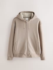 Бейтарап тас - Borg Lined Zip Through Hoodie - 12суретінің 7 суреті