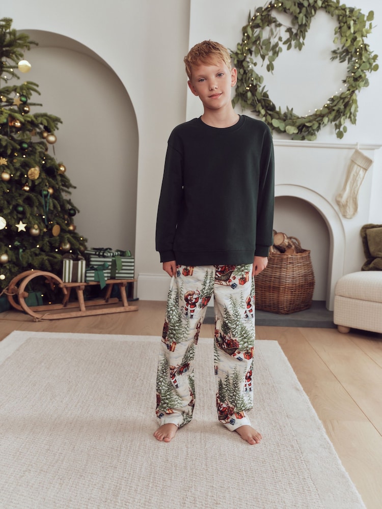 Verde/crudo - Family Christmas Matching Pyjamas Set (12mths-16yrs) - Imagen 1 de 9 Verde/crudo - Family Christmas Matching Pyjamas Set (12mths-16yrs) - Imagen 1 de 9