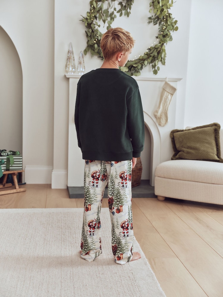 Verde/crudo - Family Christmas Matching Pyjamas Set (12mths-16yrs) - Imagen 2 de 9 Verde/crudo - Family Christmas Matching Pyjamas Set (12mths-16yrs) - Imagen 2 de 9