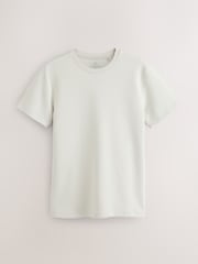 Stone Neutral Slim Fit Motionflex Soft Heavyweight T-Shirt - Image 5 of 7