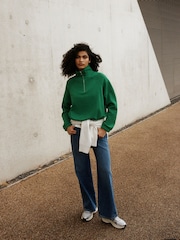 Green Quarter Zip Sweatshirt - Image 2 of 10
