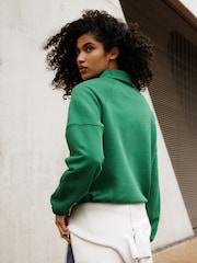 Green Quarter Zip Sweatshirt - Image 5 of 10
