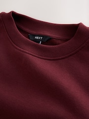 Burgundy Red Autumnal Graphic Sweatshirt - Image 3 of 6