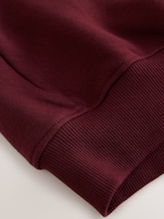 Burgundy Red Autumnal Graphic Sweatshirt - Image 5 of 6