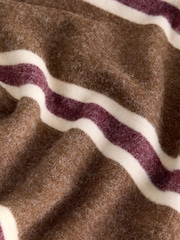 Brown Striped Cosy Rugby Top - Image 9 of 9