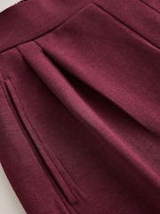 酒紅色 - N.Premium Slinky Barrel Joggers - 圖片 8/8
