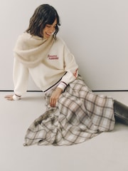 Cream Pumpkin Graphic Knitted Jumper - Image 5 of 11
