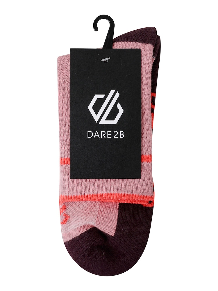 Dare 2b Pink Endurance Walk Socks - Image 3 of 3