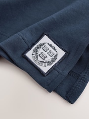 Navy Relaxed Fit Layered Long Sleeve T-Shirt - Image 8 of 9