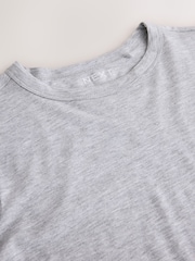 Grey Long Sleeve Crew Neck T-Shirt - Image 6 of 7