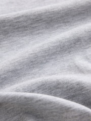 Grey Long Sleeve Crew Neck T-Shirt - Image 7 of 7