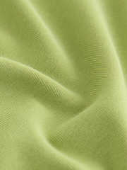Green Long Sleeve High V-Neck T-Shirt - Image 2 of 3