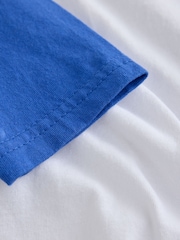 Cobalt Blue Long Sleeve Raglan T-Shirt - Image 3 of 3