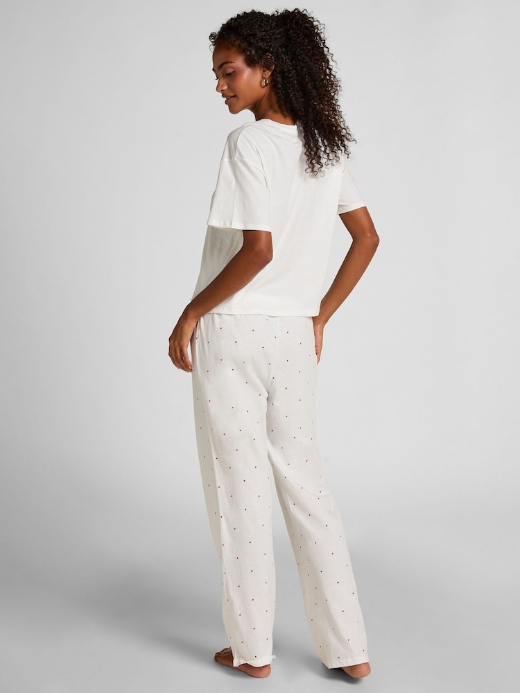Hunkemöller White Print Pyjamas Set - Image 2 of 5
