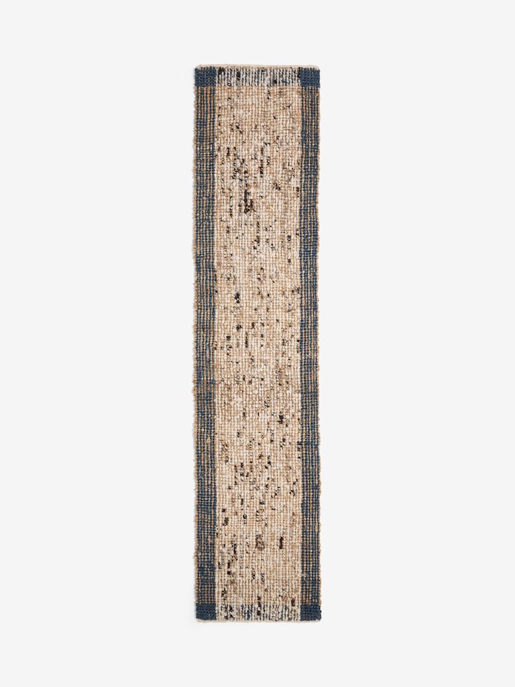 Laura Ashley Natural Jute Stripe Border Runner - Image 5 of 5