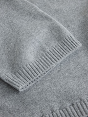 Grey Short Sleeve Knit 2 in 1 Mini Dress - Image 6 of 7