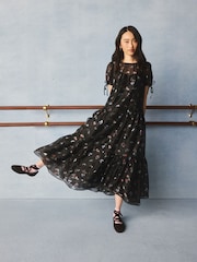 Cath Kidston Puff Sleeve Dress - სურათი 5 10-დან