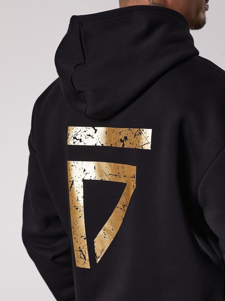 कालो - Gym King Fight Division Hoodie - 4मध्ये 4 तस्बिर