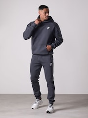 Grau - Gym King Fight Division Hoodie - Bild 4 von 4