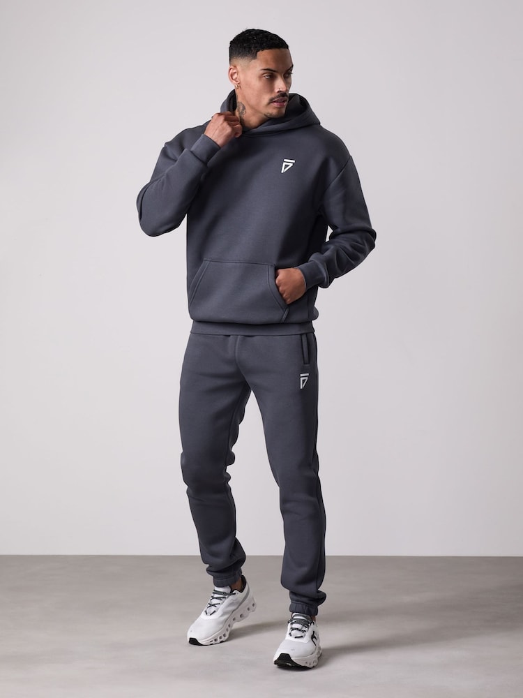 Grau - Gym King Fight Division Hoodie - Bild 4 von 4 Grau - Gym King Fight Division Hoodie - Bild 4 von 4
