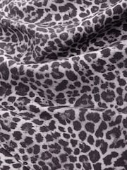 Leopard Print Hourglass Classic High Rise Straight Jeans - Image 4 of 5