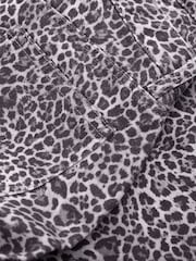 Leopard Print Hourglass Classic High Rise Straight Jeans - Image 5 of 5