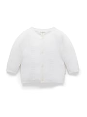 Purebaby Layette Cardigan - Imaginea 1 din 4