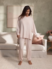 B by Ted Baker Blush Pink Oversized Hoodie - Image 1 of 7