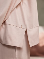 B by Ted Baker Blush Pink Oversized Hoodie - Image 6 of 7