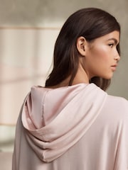 B by Ted Baker Blush Pink Oversized Hoodie - Image 7 of 7