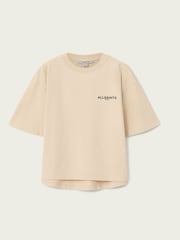 AllSaints Cream Halis Amelie T-Shirt - Image 7 of 7